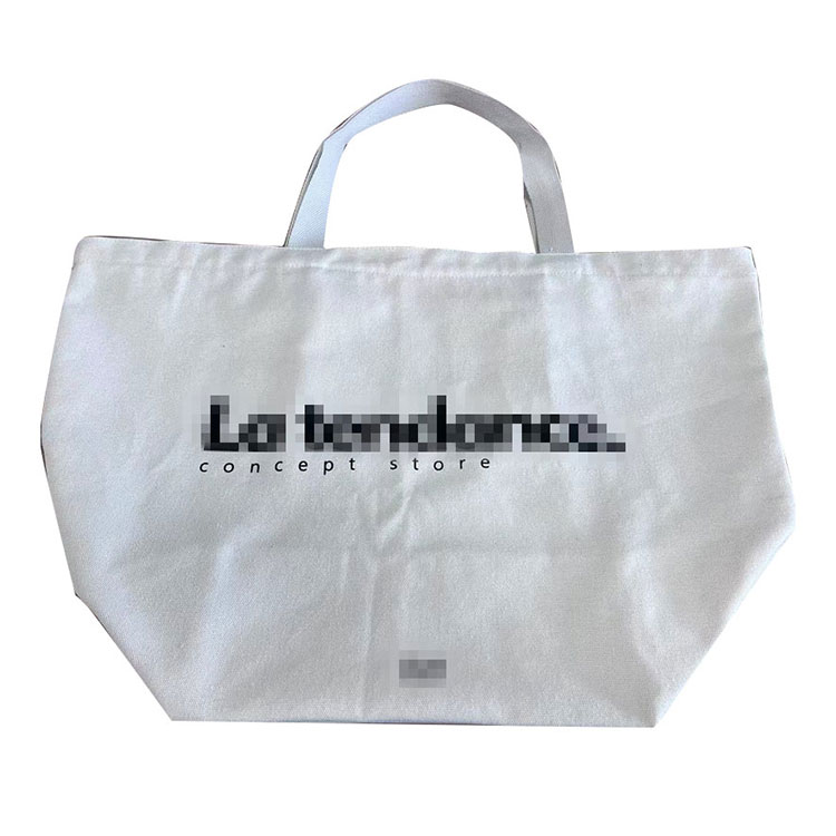 Sac à bandoulière en toile blanche